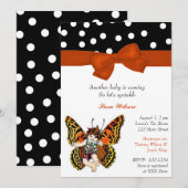 Butterfly Fairy Baby Sprinkle Shower Uitnodiging (Voorkant / Achterkant)