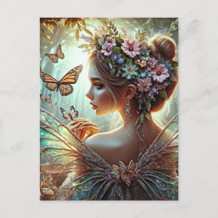 Butterfly Fairy Briefkaart