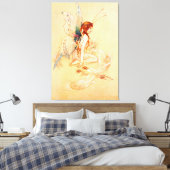 Butterfly Fairy Canvas Afdruk (Insitu (Slaapkamer))