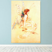 Butterfly Fairy Canvas Afdruk (Insitu (Houten vloer))