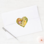Butterfly Fairy Hart Sticker (Envelop)