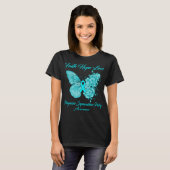 Butterfly Faith Hope Love Progressive Supranuclear T-shirt (Voorkant volledig)