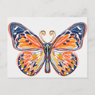 Butterfly Feestdagenkaart