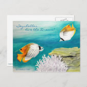 Butterfly fish briefkaart (Voorkant / Achterkant)
