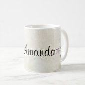 Butterfly - Floral Koffiemok (Voorkant rechts)