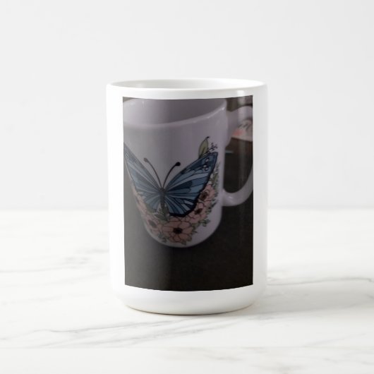 butterfly floral mug (Centre)