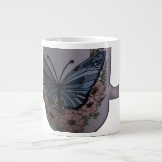 butterfly floral mug (Devant)