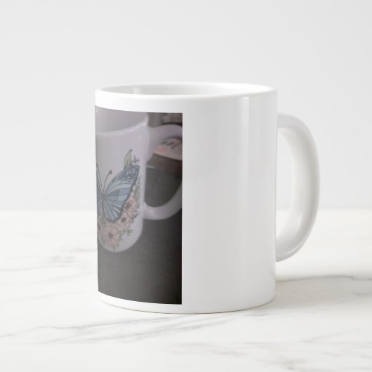 butterfly floral mug (Devant droit)