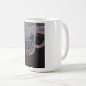 butterfly floral mug koffiemok (Voorkant rechts)