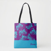 Butterfly Flutter Canvas tas (Voorkant)