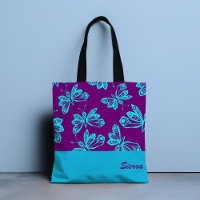 Butterfly Flutter Canvas tas