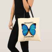 Butterfly Flutterby Bag Tote Bag (Voorkant (product))