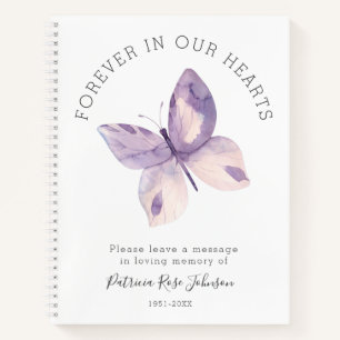 Butterfly Forever in ons hartenhandboek Notitieboek