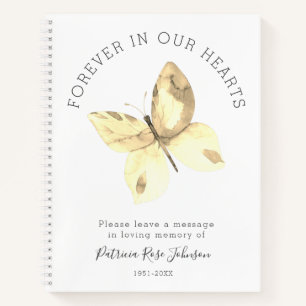 Butterfly Forever in ons hartenhandboek Notitieboek