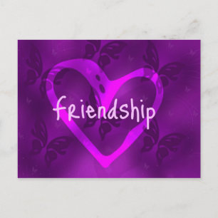 Butterfly Friendship Postage Briefkaart