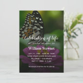 Butterfly Funeral | Natuur: Levensgeviering Kaart (Staand voorkant)