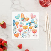 Butterfly Garden 1 Servet (Insitu)