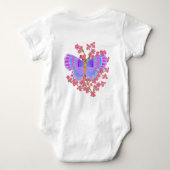 Butterfly Garden 3D Whimsey Romper (Achterkant)