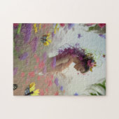 Butterfly Garden AI Generated Legpuzzel (Horizontaal)