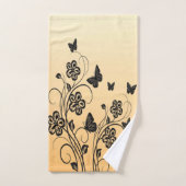 Butterfly Garden Bad Handdoek (Handdoek)