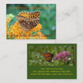 Butterfly Garden Bruids Douche Uitnodiging (Voorkant / Achterkant)
