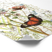  Butterfly Garden Collage Poster (Hoek)