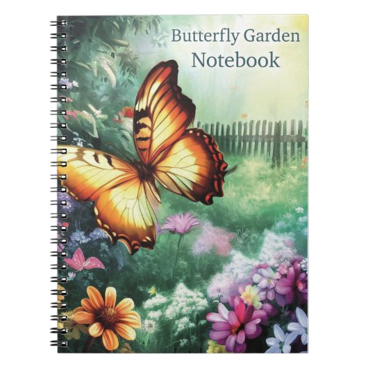 Butterfly Garden Notitieboek Journal (Voorkant)