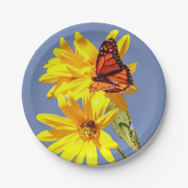 Butterfly Garden Papieren Bordje