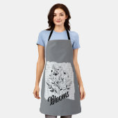 Butterfly Garden Sketches Schort (Gedragen)