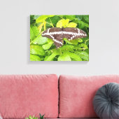 Butterfly Garden Wrapped Canvas (Insitu (Woonkamer))