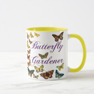 Butterfly Gardener Gezegde Mok