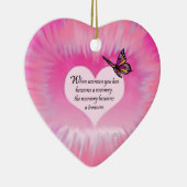 Butterfly-gedicht Keramisch Ornament (Rechts)