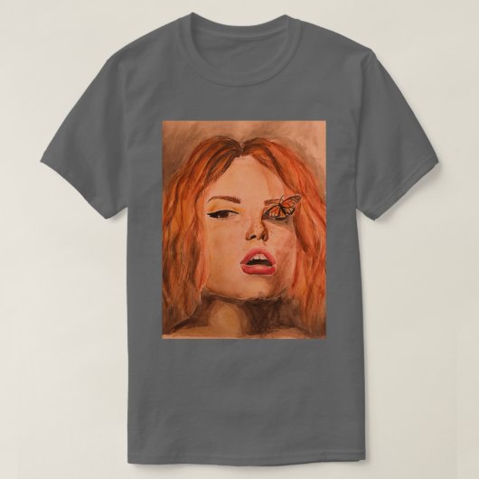 Butterfly Girl 2 T-shirt (Design voorkant)
