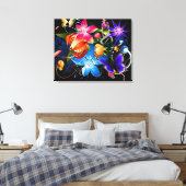 Butterfly Girl Canvas (Insitu (Slaapkamer))