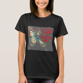 Butterfly Girl - Only Talking to Butterflies T-shirt