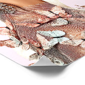 Butterfly Glam Editorial Poster Paper (Semi-Gloss) (Coin)