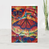 Butterfly Glory-Wenskaart Kaart (Voorkant)