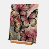 Butterfly grace acryl bord (Hoek)