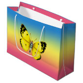 Butterfly Groot Cadeauzakje (Voorkant Gekanteld)