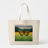 Butterfly Grote Tote Bag (Achterkant)