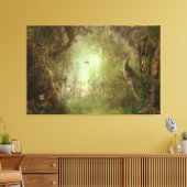 Butterfly Grove Ingewikkeld Canvas (Insitu (Woonkamer))