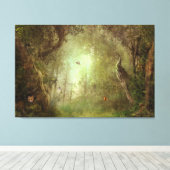 Butterfly Grove Ingewikkeld Canvas (Insitu (Houten vloer))