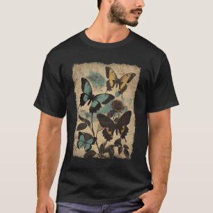 Butterfly Grunge Fairycore Esthetische Cottagecore T-shirt