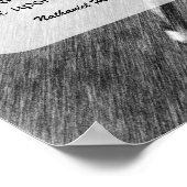 Butterfly Happiness Inspirerend Quote Poster (Hoek)