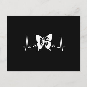 Butterfly-hartslag Briefkaart