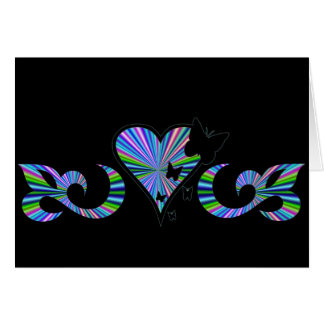 Butterfly Heart en Lily Rainbowart