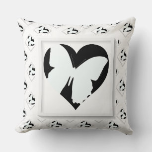 Butterfly Heart Kussen