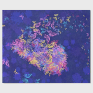 Butterfly Heart - Love - Cadeaupapier