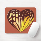 Butterfly Heart Muismat (Met muis)