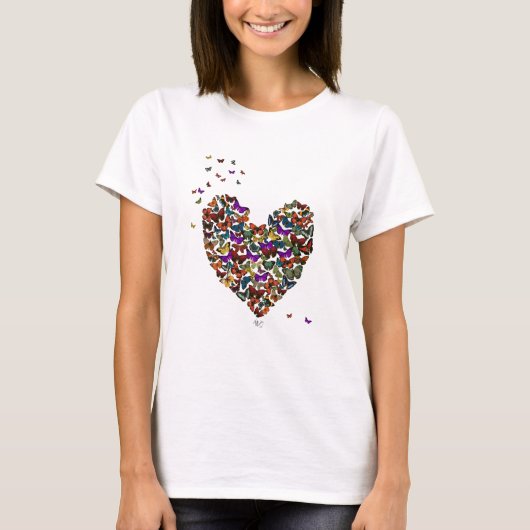 Butterfly Heart T-shirt (Voorkant)